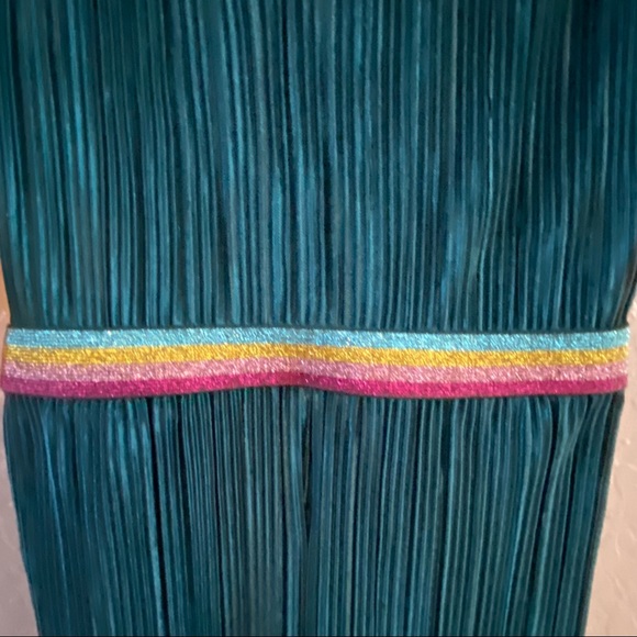 Girls Stretch Bodre Pleated Jumpsuit - Picture 3 of 9